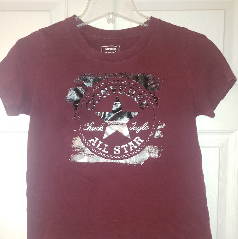 Girls Converse All Star Tee size Medium